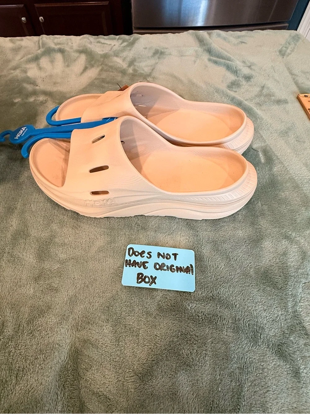 HOKA ORA Recovery Slide 3 Shifting Sand Men’s US 12 Women’s 14 New No Box